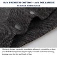 thumbnail image 2 of CAILDANL 6 Pack Mens Ultra Thin Breathable Socks Summer Mesh Cotton Business Dress Sock, 2 of 7
