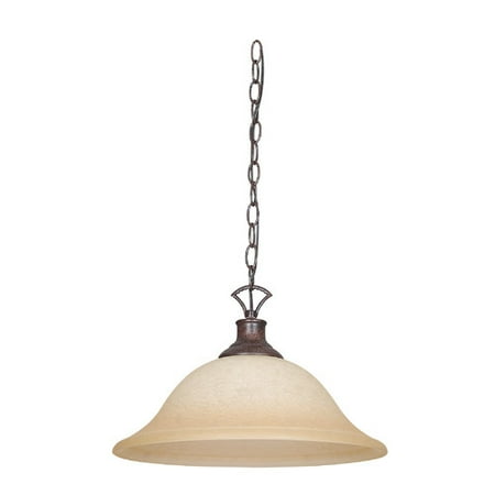 Sunset Lighting 1-Light Inverted Pendant