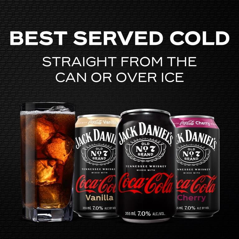 Jack Daniel's & Coca-Cola Canned Cocktails Variety Pack, 6-pack