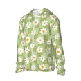 thumbnail image 2 of Haiem Daisies Flowers UPF 50+ Fishing Shirts for Men Long Sleeve UV Sun Protection Hoodie Non-Mask Outdoor Hiking Shirts, 2 of 9