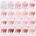 thumbnail image 2 of Set de esmaltes de uñas SHOYUM Jelly Nude Gel, 24 unidades, con capa superior y base, 2 of 7