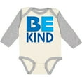 thumbnail image 3 of Inktastic Be Kind Logo in Blue Boys or Girls Long Sleeve Baby Bodysuit, 3 of 5