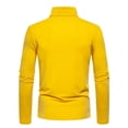 thumbnail image 4 of Mens Mock Turtleneck Shirt Long Sleeve Thermal Pullover Slim Fit Stretchy Lightweight Solid Base Layer Top, 4 of 7