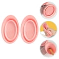 thumbnail image 4 of 2Pcs Foldable Makeup Brush Cleaner Creative Brush Rinsing Pad Chic Brush Cleaner, 4 of 8