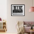 thumbnail image 3 of Historic Framed Print, Coolidge & Cadet Officers, 5/28/24, 17-7/8" x 21-7/8", 3 of 9
