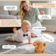 thumbnail image 5 of Electronic Plush Toys Puppy-Walking, Barking, Tail Wagging, Stretching Companion Animal for Kids Toddlers（Collar Saint Bernard [Pink]）, 5 of 5
