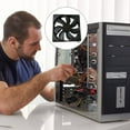 thumbnail image 3 of EeaseCA Computer Fan 12cm Double Ball Bearing Chassis Air Cooler Computer Radiator, 3 of 8