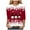 Red, variant on larppty Christmas Shirts for Women Trendy Xmas Gnome Graphic Tees 3/4 Sleeve Tops Crewneck Blouses Holiday Tshirts (Light Gray, M)