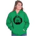 thumbnail image 4 of Mountain Compass Symbolic Spirit Zip Up Hoodie Men's Women's Brisco Brands L, 4 of 6