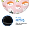thumbnail image 5 of Disketp Cute Sushi Small Mouse Pad 7.9x7.9 Inches,Washable Round Mousepad For Office Laptop Computer,Non-Slip Rubber Base Mouse Pads For Wireless Mouse, 5 of 9