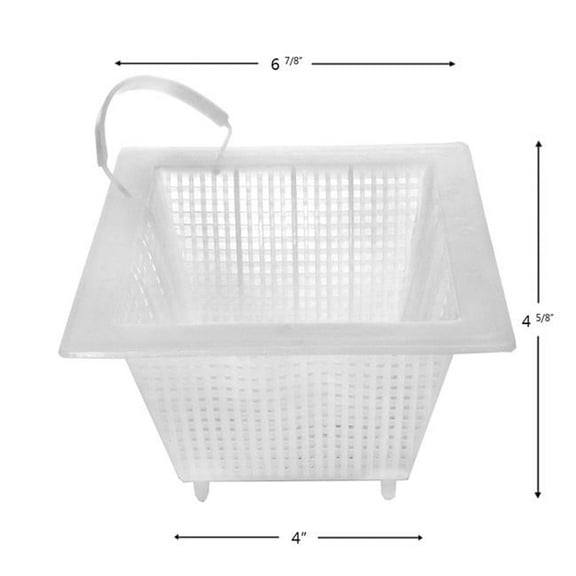 ALA-PT 7 x 7 in. Anthony Pool Skimmer Basket