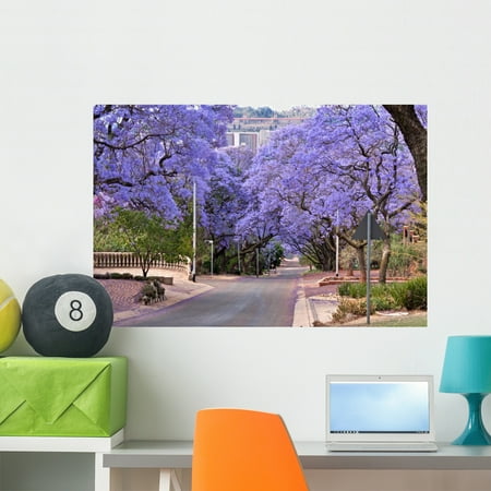 jacaranda trees wall decalwallmonkeys peel and stick graphic (36