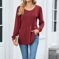 thumbnail image 4 of EDFBUYKRS Turtleneck Shirt Women Long Sleeve Neck Slim Fit Tops Base Layer Soft Lightweight Stretch Undershirts Xl, 4 of 5