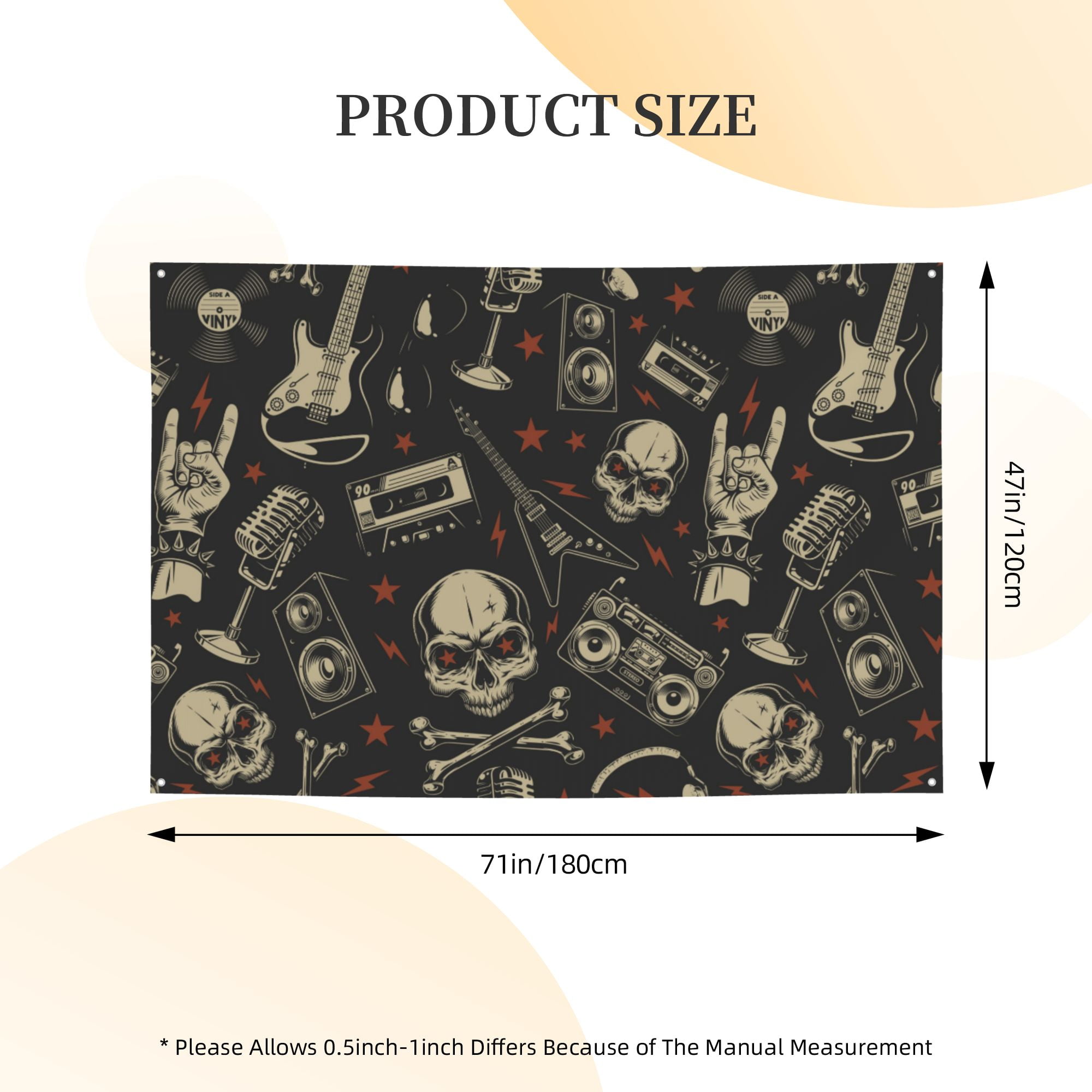 Rock On Heavy Metal Party Cutouts Mega Value Pack - Assorted Rock Star Decorations