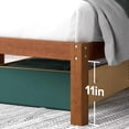 thumbnail image 4 of Bamboo platform bed frame with headboard, no box spring required, full size, 4 of 4