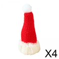 thumbnail image 1 of Colgante de sombrero navideño,Adorno decorativo colgante de sombrero navideño,Sombrero puntiagudo con bola colgante colgante Regalos rojos,Accesorios colgantes colgantes Suministros para, 1 of 8