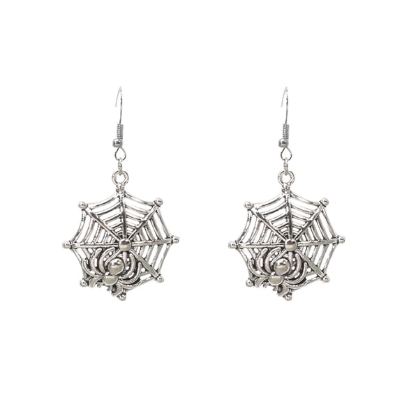 Nnndbs Halloween Theme Earrings for Women, Unique Acrylic Bat Dangle Drop Earrings, Alloy Jewelry for Halloween Party Accessories