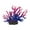 Blue & Purple, variant on Mdesiwst Artificial Coral Colored Aquarium Landscaping Resin Coral Ornaments Fish Tank Decoration Aquarium Supplies