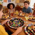 thumbnail image 4 of B Paper Carnival Party Tableware Set Plates Cups Napkins Tablecloth 274X137Cm Style B, 4 of 7