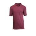 thumbnail image 4 of Mens Short Sleeve Pique Polo Shirts Uniform Fitted, 4 of 15