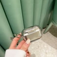 thumbnail image 3 of Cute airpods pro 2 case, Keychain with Beautiful Butterfly Pendant, eco-Friendly TPU Silicone electroplated Soft case, 3 of 5