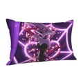thumbnail image 4 of Hazbin Hotel Pillowcases Soft Pillow Holder Decorative Cushion Cover Home Decor Rectangular Throw Pillow Covers 14"X20", 4 of 9
