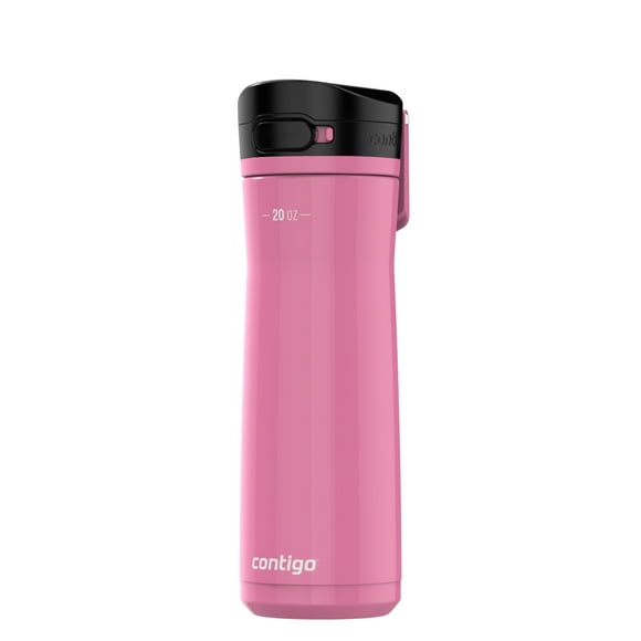 Contigo Jackson Chill 2.0 Water Bottle with AUTOPOP Lid, 20 oz (591 mL), Azalea