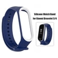 thumbnail image 1 of Pulsera de pulseras inteligentes de silicona de doble color ajustable para Xiaomi Miband 3 4 Universal Accesorios Electrónicos, 1 of 6
