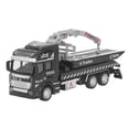 thumbnail image 1 of HLONK Police Tow Truck Model Metal Alloy 19.9cm Length Rescue Pullback Big Tow Trucks Model Toy, 1 of 21