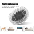 thumbnail image 5 of Ccdes Table Risers,8pcs/set Plastic Multi-slot Furniture Leg Risers Non-slip Bed Riser for Table Desk Sofa Chairs,Bed Riser, 5 of 5