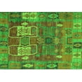 thumbnail image 1 of Ahgly Company Indoor Rectangle Abstract Green Modern Area Rugs, 5' x 8', 1 of 4