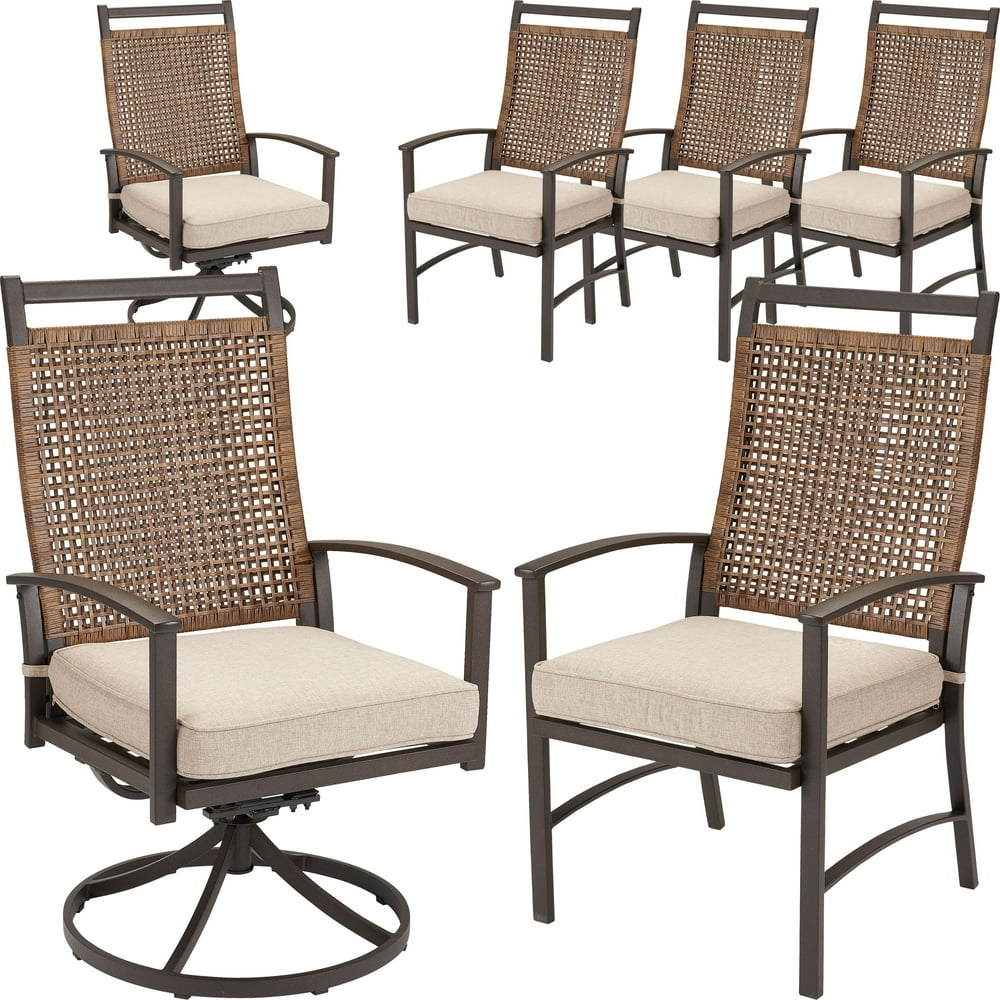 Better Homes & Gardens Heritage Farm 6Piece Patio Dining Chairs