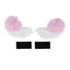 thumbnail image 1 of Accesorios para Cascos de Motocicleta Decoración Alas Arale con Bola Rosa Claro para Cascos de Motocicleta, Bicicleta, Esquí, Pegatina de Peluche Blanca 2 Juegos, 1 of 6