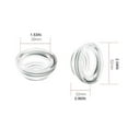 thumbnail image 2 of 4Pack Duckbill Valves Silicone Diaphragm for Portable Breast Pump Spare Parts Breast Pump Accessories, 2 of 10