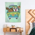 thumbnail image 4 of Scooby Doo Tapestry Luxury Wall Hanging Tapestries Decor Gift For Bedroom Living Room Dormitory Aisle Mural Blanket, 4 of 8