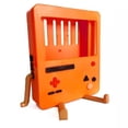 thumbnail image 2 of Funda protectora rígida con dibujos animados para consola de juegos, carcasa protectora (naranja), 2 of 5