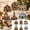 Ornament Set D, variant on 6-Piece Christmas Diamond Painting Ornament Set, 3.07 Inch Acrylic Pearl Art Hanging Pendants with 6 Designs, DIY Craft Kit for Christmas Tree Decoration and Home Display