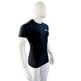 thumbnail image 4 of MRX Men’s Compression Shirts Athletic Gym training Workout Half Sleeve Black L, 4 of 7