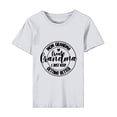 thumbnail image 5 of LYXSSBYX Mama Shirts for Women Short Sleeve Women's Letter Printed Short Sleeved Casual Loose Top Short Sleeved Round Neck Top/shirt, 5 of 6