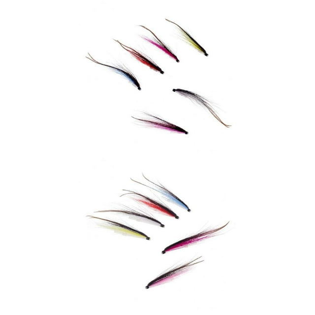 12Pcs/pack Sea Trout Tube Fly Tube Salmon Flies Fly Fishing