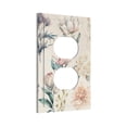thumbnail image 2 of ZICANCN Outlet Covers Wall Plate, Pretty Delicate Watercolor Flower Light Switch Cover Decorative, Duplex Toggle Combo 1-Gang, 2 of 9