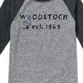 thumbnail image 3 of Peanuts - Woodstock 1969 - Youth Raglan Tee, 3 of 5