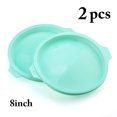 thumbnail image 2 of Coofit Silicone Cake Mold Round 2PCS DIY Non-Stick Cake Pan Baking Mold Bakeware Pan, 2 of 10