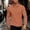 Orange Casual Long Sleeve, variant on JOANKDMI Casual Long Sleeve Shirts for Men Lightweight Breathable Golf Tops Classic Fit Button Down Work Shirts Daily Basic Pullover Sportswear, M-4XL