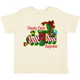 thumbnail image 3 of Inktastic Candy Cane Express Boys or Girls Toddler T-Shirt, 3 of 5