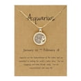 thumbnail image 1 of Sweater Chain Day and Night Twelve Constellation Necklace Couple Necklace, 1 of 1
