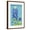 Brown Frame, variant on Art.com Austin, Texas - Bluebonnet - Letterpress Art Print by Lantern Press, Brown Frame Wall Art, 17" x 23"