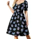 thumbnail image 4 of Vestido sin mangas Daphnia, vestido vendaje, vestido femenino de verano para mujer, 4 of 8