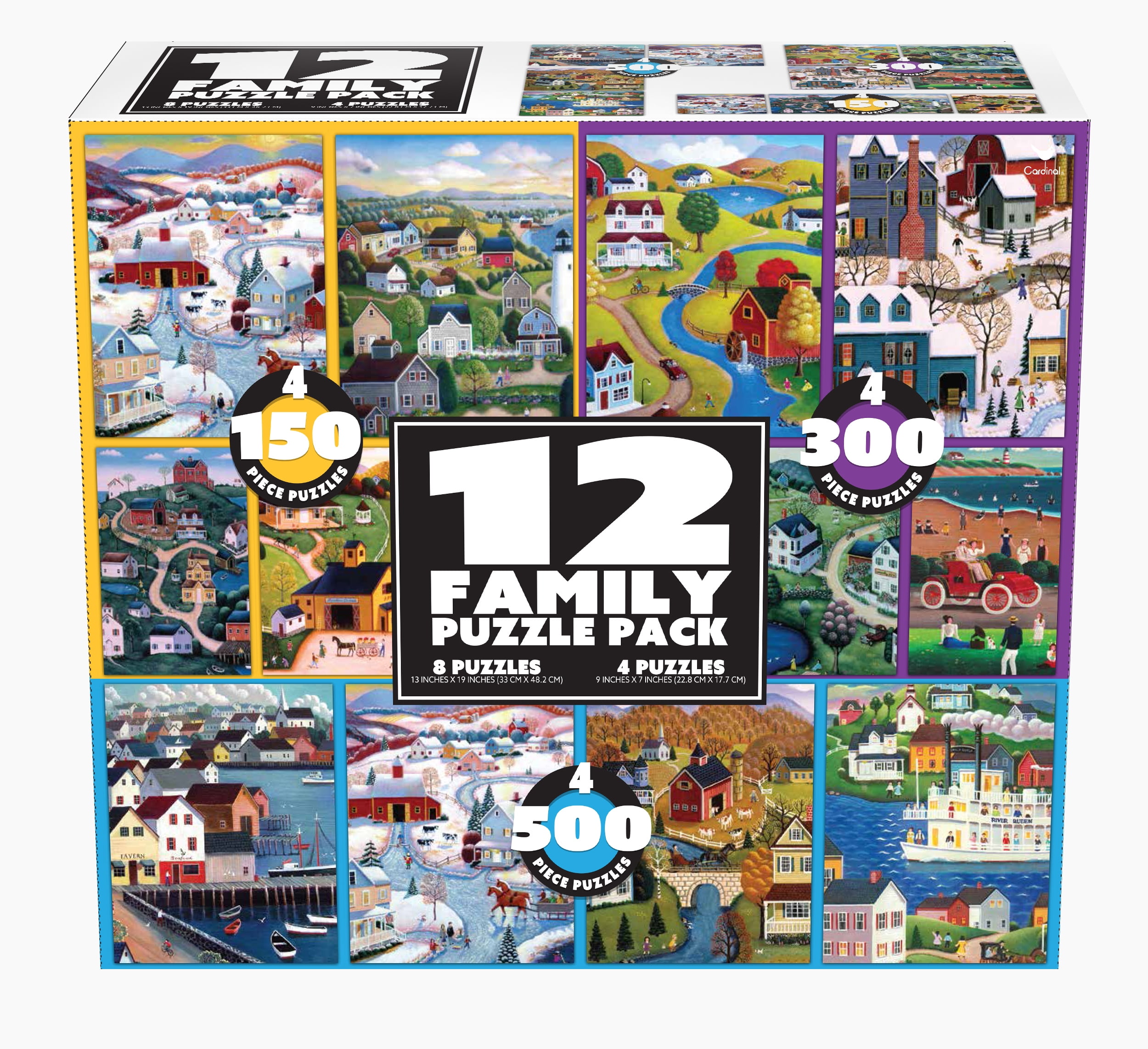 FAMILY 12PK PUZZLES