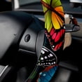 thumbnail image 5 of Butterfly 14.5 Inch Printing PVC Leather Car Wheel Cover Auto Accessories Steering Wheel Covers, 5 of 6